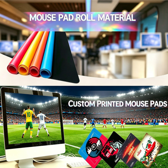 Custom Printed Mouse Mats Foldable Rubber Mouse Pad Wholesale Sublimation Blank Mouse Pad Xxxl